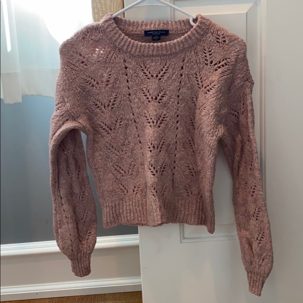 Cute sweater crop top